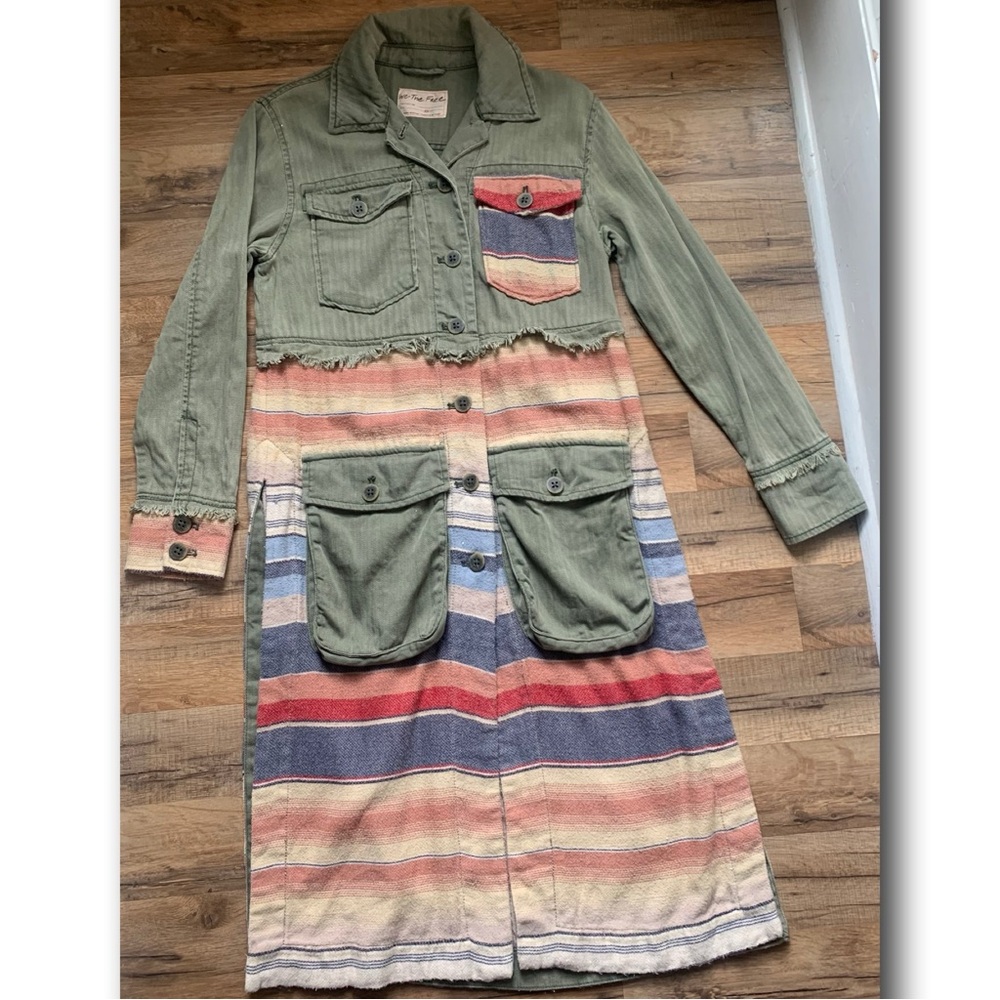 Free People Arizona Sunset Duster EUC #Festival #Duster